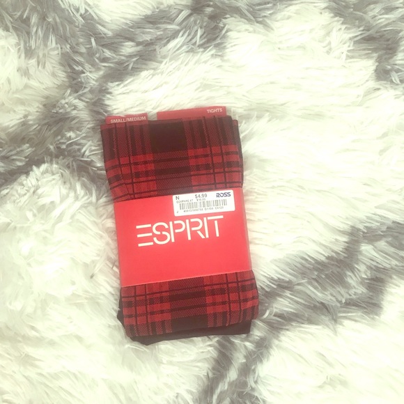 Esprit Accessories - Buffalo plaid tights/stockings Esprit Accessories - Buffalo plaid tights/stockings